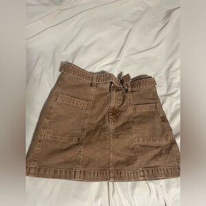 american eagle corduroy skirt